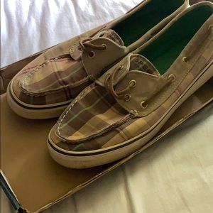 Plaid Sperry’s